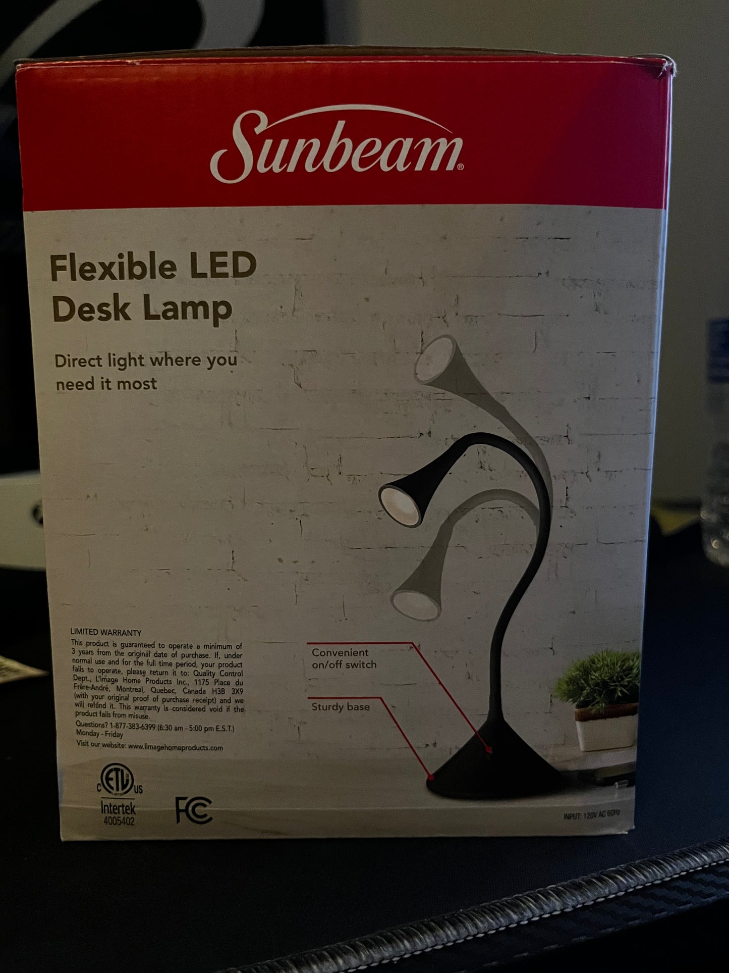 Flexible LED Desk Lamp